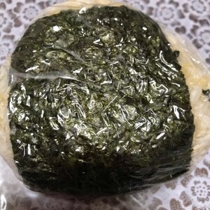 塩昆布たくあんおにぎり✧˖°